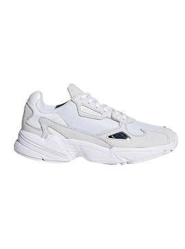 Zapatillas Adidas Falcon Blanco Para Mujer