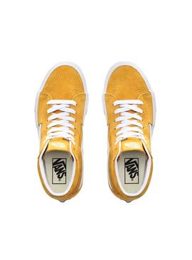 Zapatillas Vans Sk8-Hi Amarillo Mujer