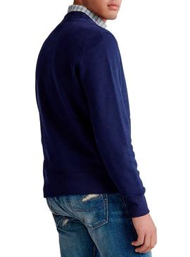 Sudadera Polo Ralph Lauren Teddy Azul Hombre