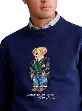 Sudadera Polo Ralph Lauren Teddy Azul Hombre