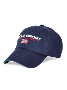 Gorra Polo Sport Golf Basic Azul Hombre