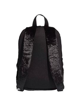 Mochila Adidas Terciopelo Negro Para Mujer