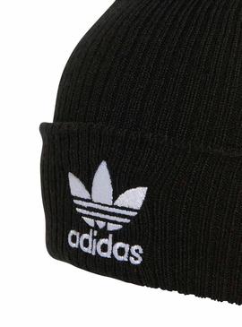 Gorro Adidas Pompon Negro Para Mujer