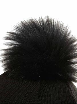 Gorro Adidas Pompon Negro Para Mujer