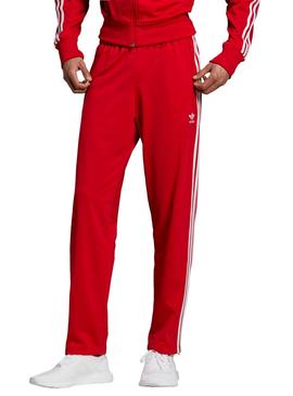 Pantalones Adidas Firebird Rojo Para Hombre