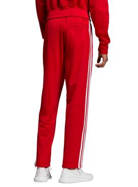 Pantalones Adidas Firebird Rojo Para Hombre
