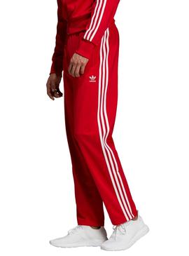 Pantalones Adidas Firebird Rojo Para Hombre