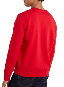 Sudadera Polo Ralph Lauren Big Logo Rojo Hombre