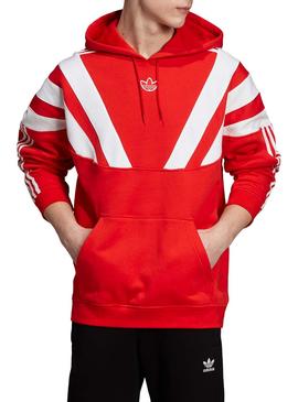 Sudadera Adidas Balanta 96 Rojo Para Hombre