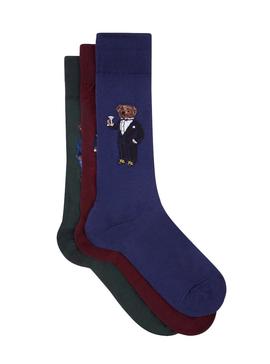 Calcetines Polo Ralph Lauren Bear Jobs Hombre