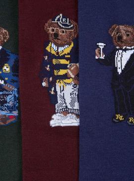 Calcetines Polo Ralph Lauren Bear Jobs Hombre