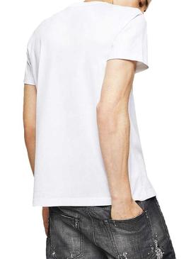 Camiseta Diesel Diego Blanca Hombre