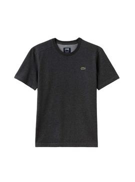 Camiseta Lacoste Basica Gris Oscura Hombre