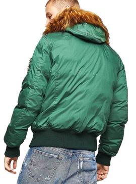 Chaqueta Diesel Burkisk Verde Hombre 