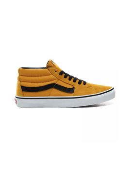 Zapatilla Vans Sk8 Mid Amarillo Hombre