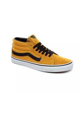 Zapatilla Vans Sk8 Mid Amarillo Hombre