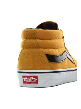 Zapatilla Vans Sk8 Mid Amarillo Hombre