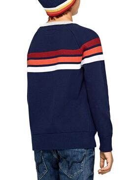 Jersey Pepe Jeans Brad Azul Niño