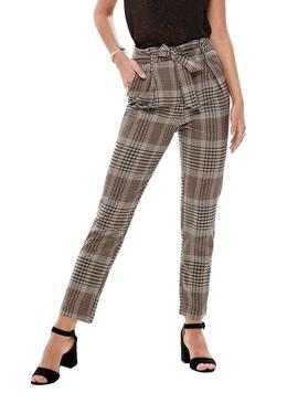 Pantalones Only Lena Camel Mujer