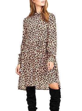 Vestido Vila Saffa Animal Mujer