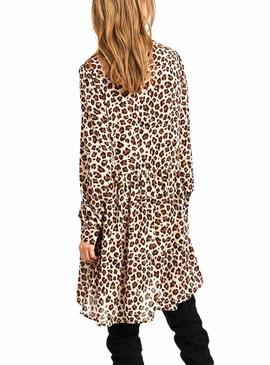 Vestido Vila Saffa Animal Mujer