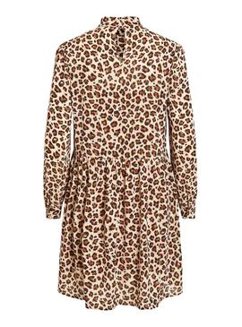 Vestido Vila Saffa Animal Mujer