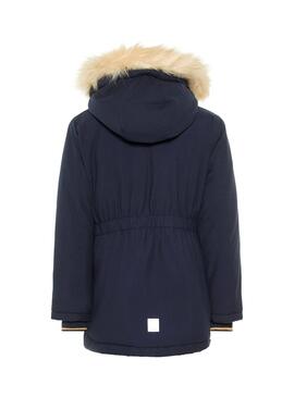 Parka Name It Moa Azul Niña