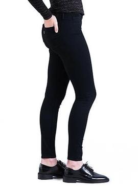 Pantalón Levis 710 Innovation Negro Mujer