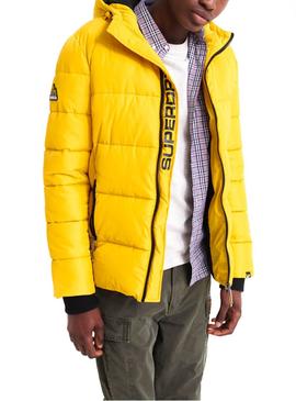 Chaqueta Superdry Sports Puffer Amarillo Hombre 