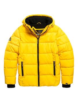 Chaqueta Superdry Sports Puffer Amarillo para Hombre