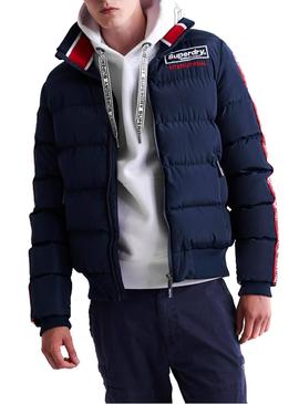 Chaqueta Superdry Icon Sports Marino Hombre