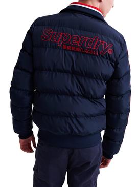 Chaqueta Superdry Icon Sports Marino Hombre