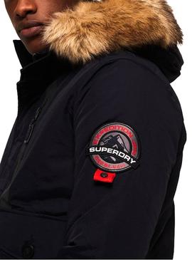 Chaqueta Superdry Everest Bomber Marino Hombre