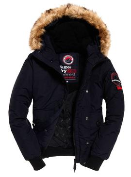 Chaqueta Superdry Everest Bomber Marino Hombre