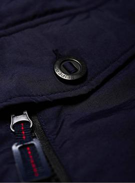 Chaqueta Superdry Everest Bomber Marino para Hombre