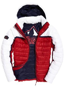 Chaqueta Superdry Dolman Downhill Blanco para Hombre