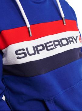 Sudadera Superdry Trophy Classic Azul Hombre