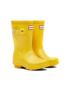 Botas Hunter Original Little Amarillo Para Niños