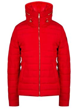 Cazadora Naf Naf Acolchada Rojo Para Mujer