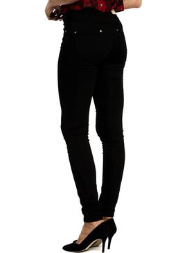 Pantalón Naf Naf Skinny Negro Para Mujer