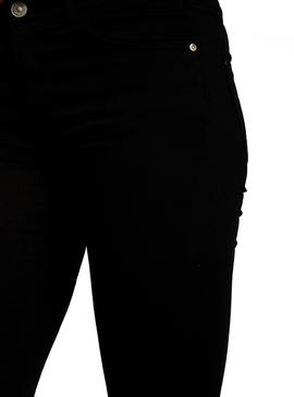 Pantalón Naf Naf Skinny Negro Para Mujer