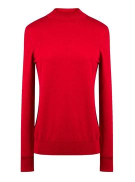 Jersey Naf Naf Rojo Para Mujer Ajustado