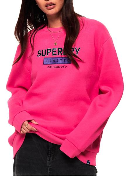 Sudadera Superdry Appliquer Mujer