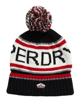 Gorro Superdry Logo Beanie Marino Hombre