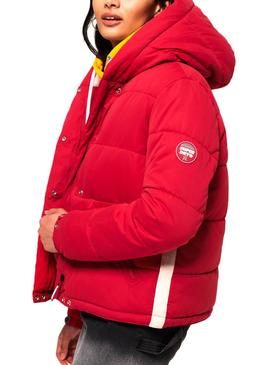 Chaqueta Superdry Sphere Rojo Mujer