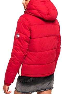 Chaqueta Superdry Sphere Rojo Mujer