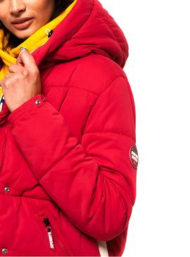 Chaqueta Superdry Sphere Rojo para Mujer