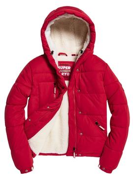 Chaqueta Superdry Sphere Rojo Mujer