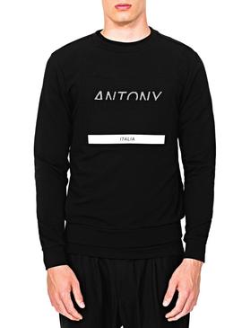 Sudadera Antony Morato Logo Negro Para Hombre