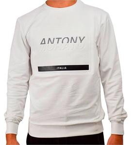 Sudadera Antony Morato Logo Blanco Para Hombre